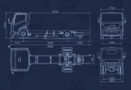 Автолавка JAC N 120